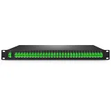 Factory price 19 inch rack mount 1x32 Fiber PLC Splitter SC/APC Connector Fiber Optic Plan