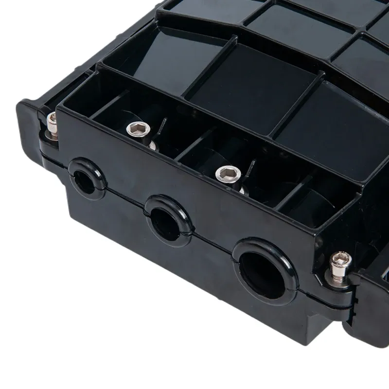 96/144 Core FTTX Fiber Optic Splice Closure 3-In/3-Out Joint Enclosure Optical Equipment