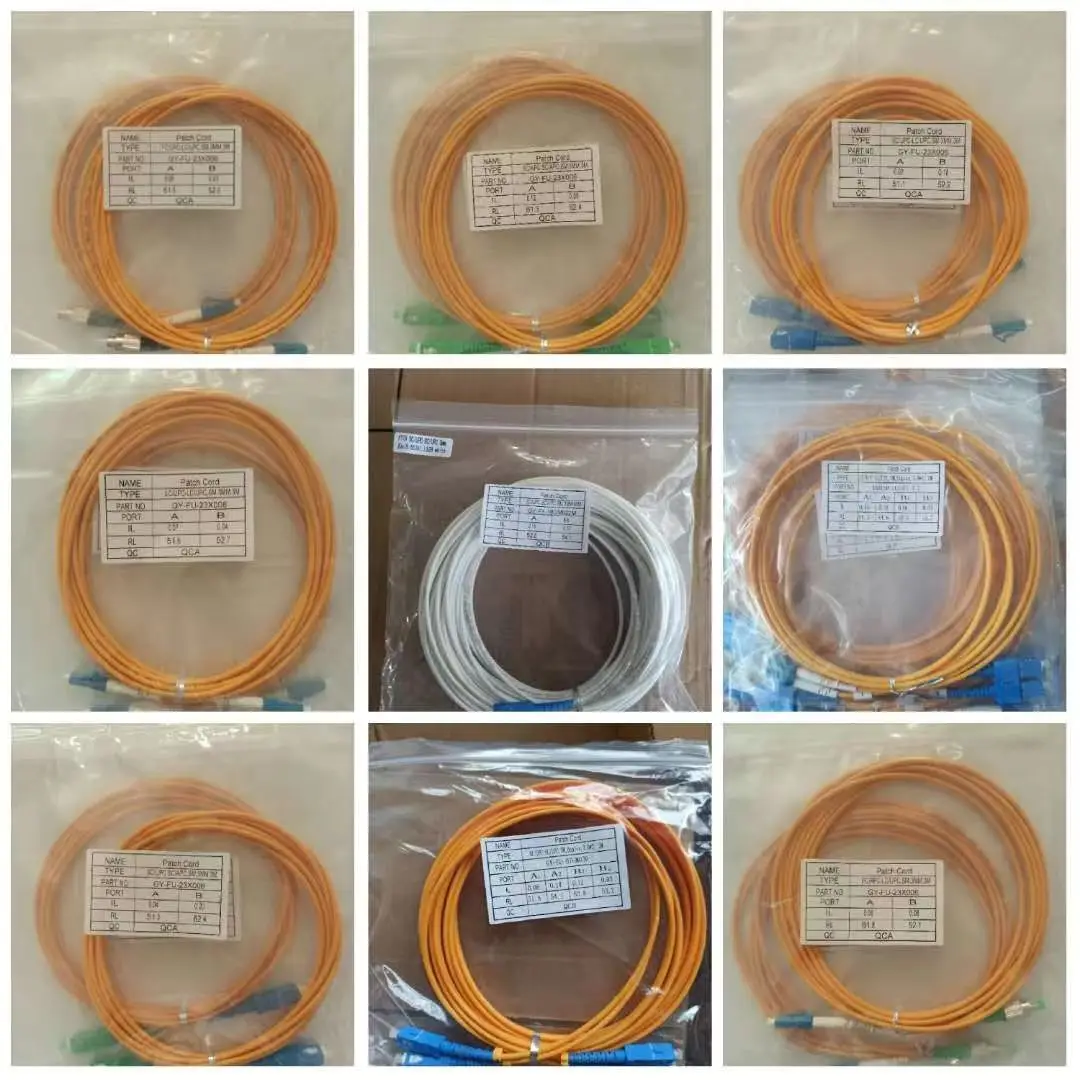 Optical Fiber Patch cord   cable Optical Cable  MPO patch cord  Multi mode fiber Single mo