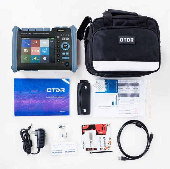 APT -Novker NK6000 Handheld Smart Mini OTDR Fiber Optic Tester 4G/3G Network 1310/1490/1550/1625nm Single/Multimode 42dB Dynamic-boxintelecom