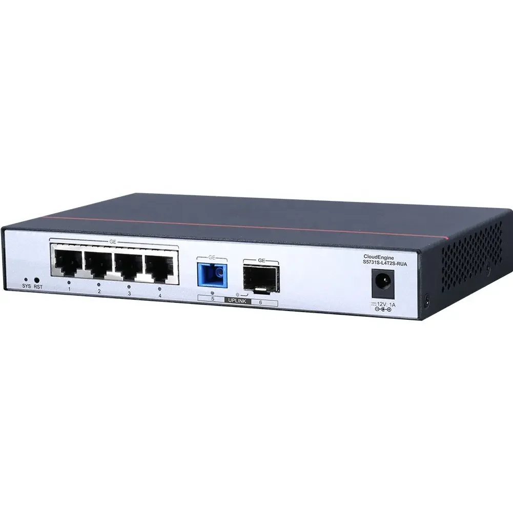 CloudEngine S5735-S48P4XE-V2 98012053 4*10GE SFP+ 2*12GE Stack Ports PoE+ Network Switch 1
