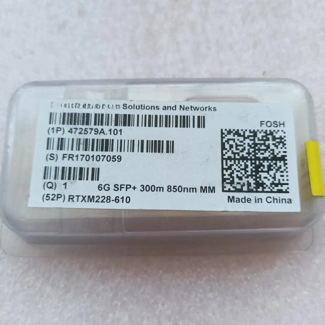 FOSH 472579A Optical Module 472579A.101 for NSN Optical Transceiver SFP+ 6G 300m 850nm MM