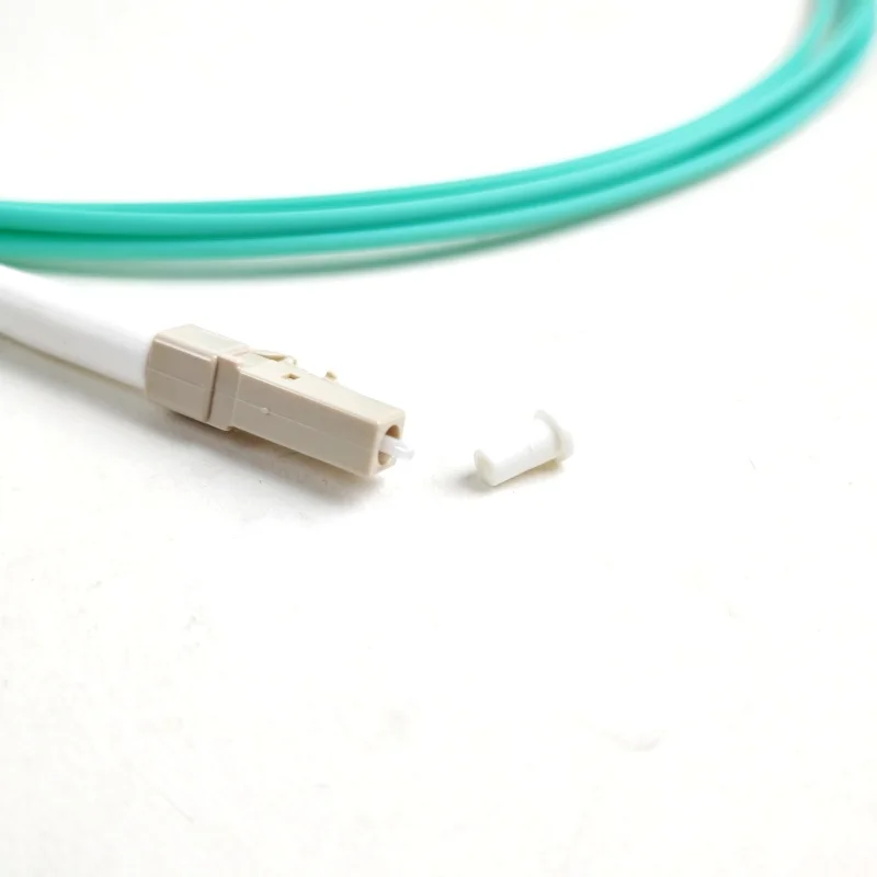 1.6mm Multimode Fiber Optic Patchcord (om3) Aqua  Fiber Patch Coresc Upc -lc  Upc  1m 2m 3m   Patch Cord-boxintelecom