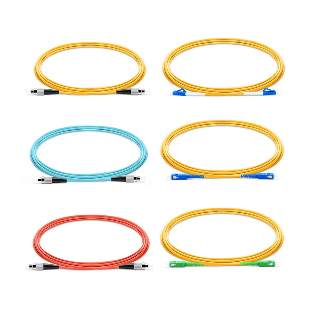 Optical Fiber Patch Cord Lc Sc Fc St Upc Apc Single Mode Optic Fiber Jumper Optic Patchcord-boxintelecom