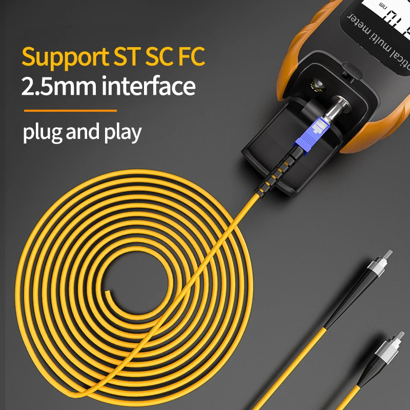 GUANGYAN FTTX Tool Fiber Optical Power Meter Fiber Optic G11 Test Rechargeable OPM Fiber Optical Power Meter OPM-boxintelecom