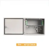 Outdoor 48 Core 5G Ready FTTH FTTX Fiber Optic Distribution Cabinet IP65 Waterproof Wall-M