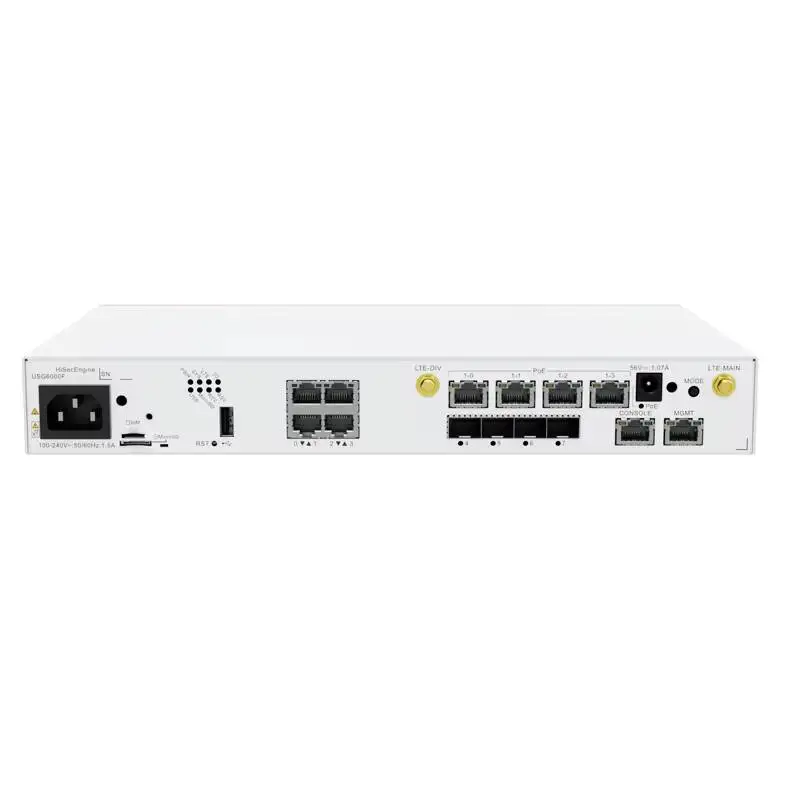 HW HiSecEngine USG6530F-DPL 02355MUA Enterprise AI Firewall with 2*10GE SFP+ +2*GE SFP+8*GE RJ45+ LTE-boxintelecom