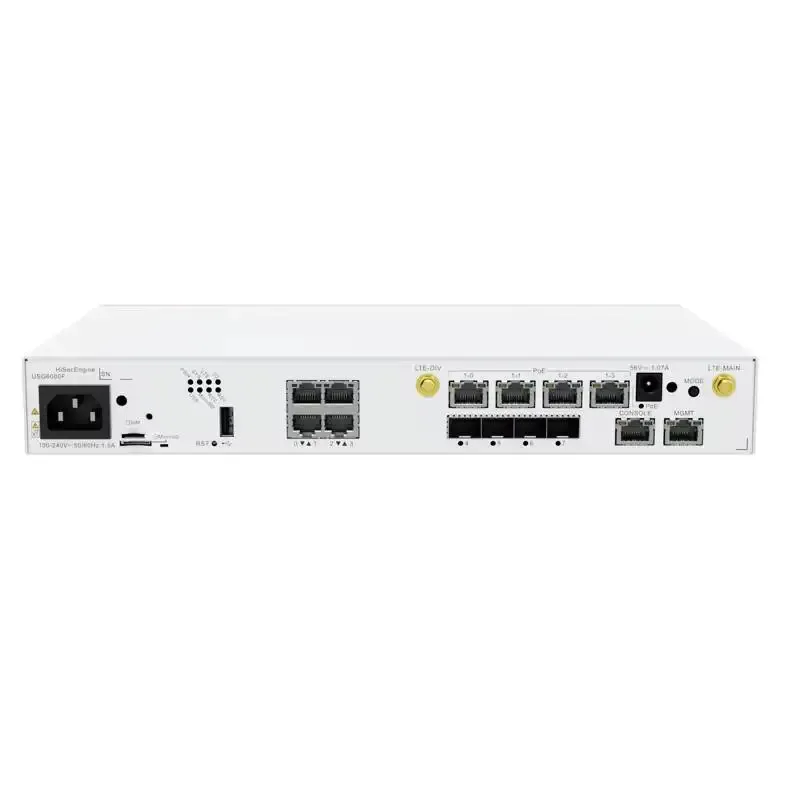 HW HiSecEngine USG6530F-DPL 02355MUA Enterprise AI Firewall with 2*10GE SFP+ +2*GE SFP+8*GE RJ45+ LTE-boxintelecom
