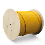 4 Core Single Mode Fiber Optic Cable with Steel Wire Strength Member for FTTH Aerial Use