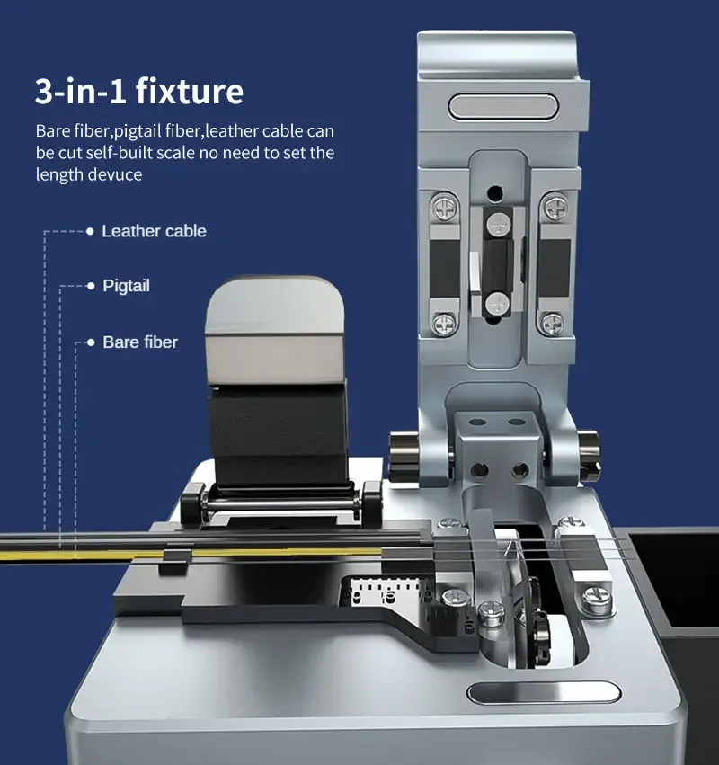 GUAGNYAN Q1 Fiber Optic Cutter Optical Fiber Clever Cutter FTTH Fiber Optic Cleaver Tool H