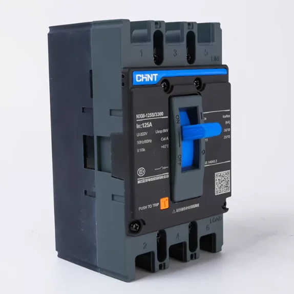 CHINT NXM Series Molded Case Circuit Breaker 3P 80A Thermal Magnetic Trip MCCB for Industrial Distribution-boxintelecom