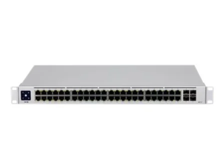 New for UniFi USW-48-POE 48-Port POE Layer 2 Managed Network Switch with SNMP & QoS Support-boxintelecom