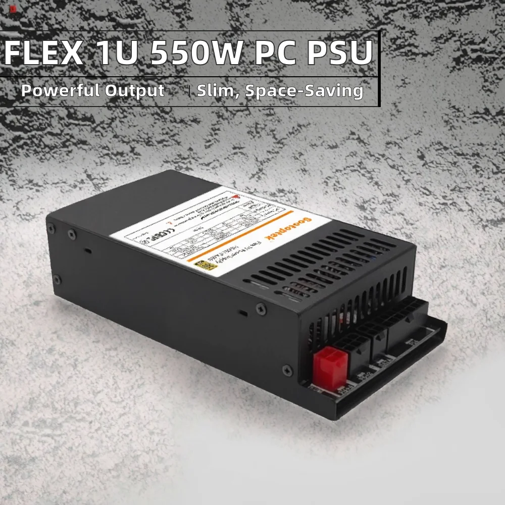 Sootoptek Flex 1U Modular 550W PSU Switching Power Supply for Desktop Mini Pc Case in Stock-boxintelecom