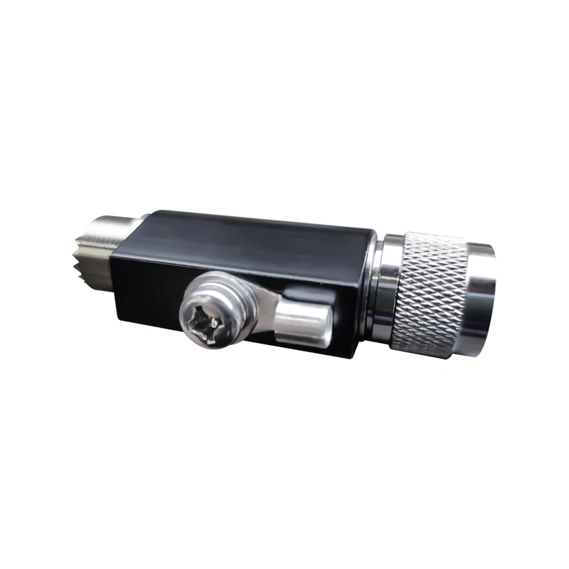 UHF Gas Discharge Tube Type Lightning Protector DC-3GHz Coaxial RF Surge  Thunder Arrester