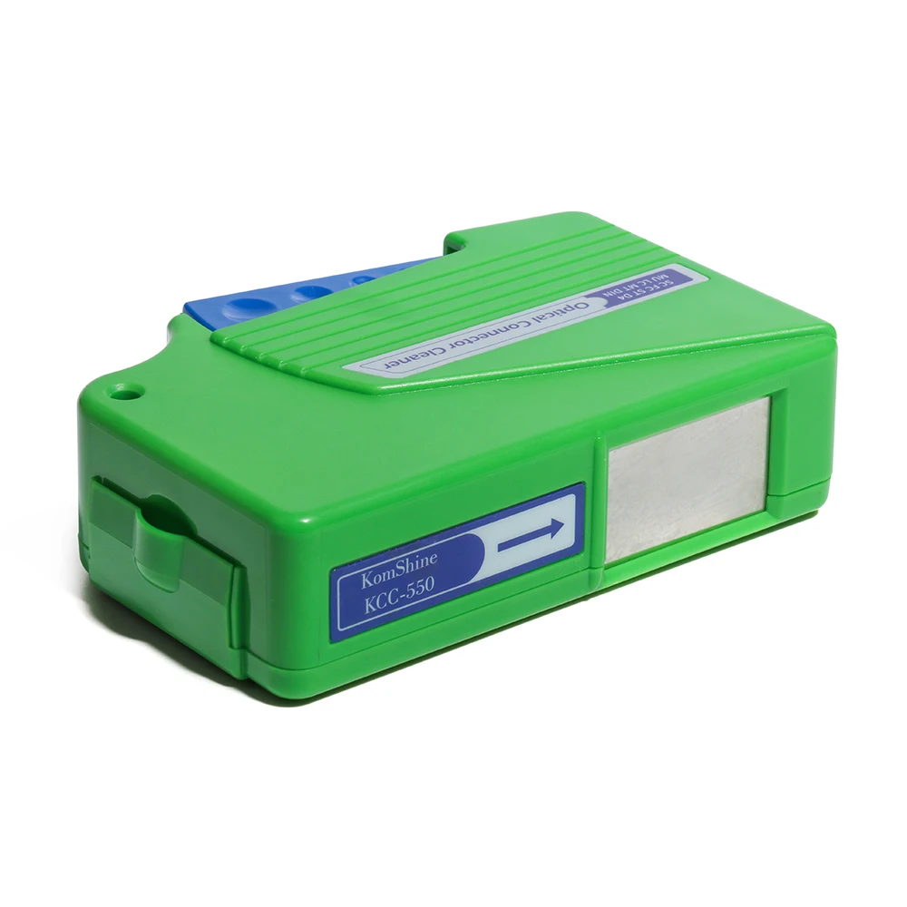 Optical Fiber Connector Cassette Cleaner with Fiber Optic Cleaning Cassette Box Telecom Po