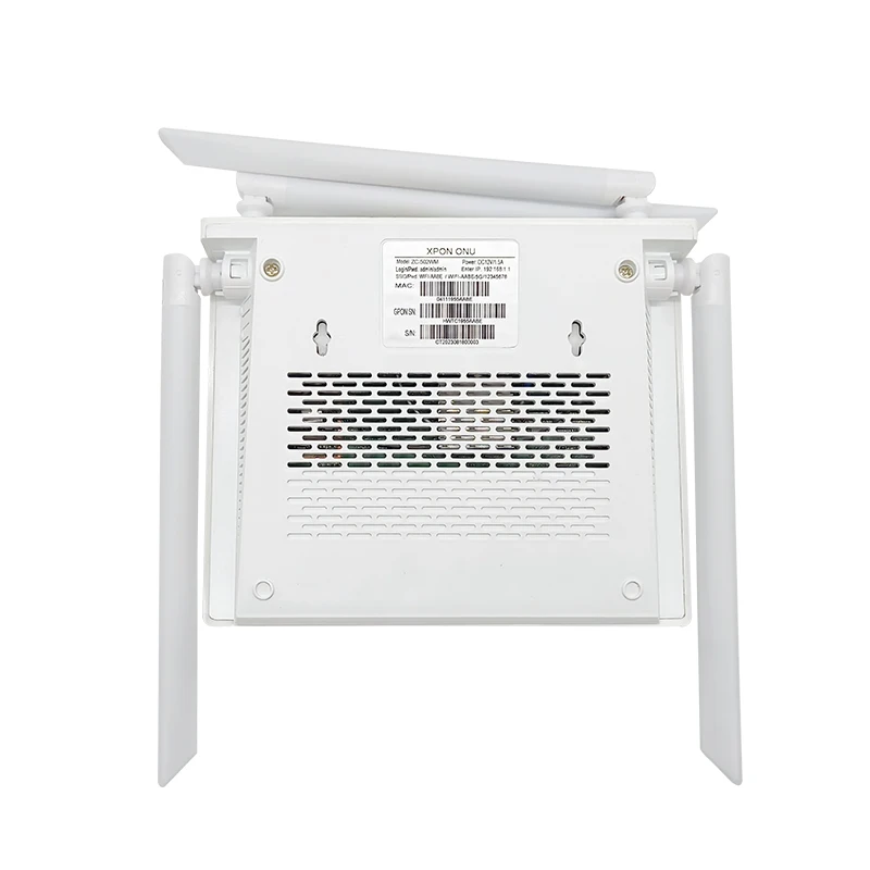 Ftth Optical Network Terminal Router ZC-500GWT XPON ONT 4GE+AC1200 WIFI 5+CATV+WDM+AGC NEW Dual Band ONU+Mesh Realtek RTL9607C-boxintelecom