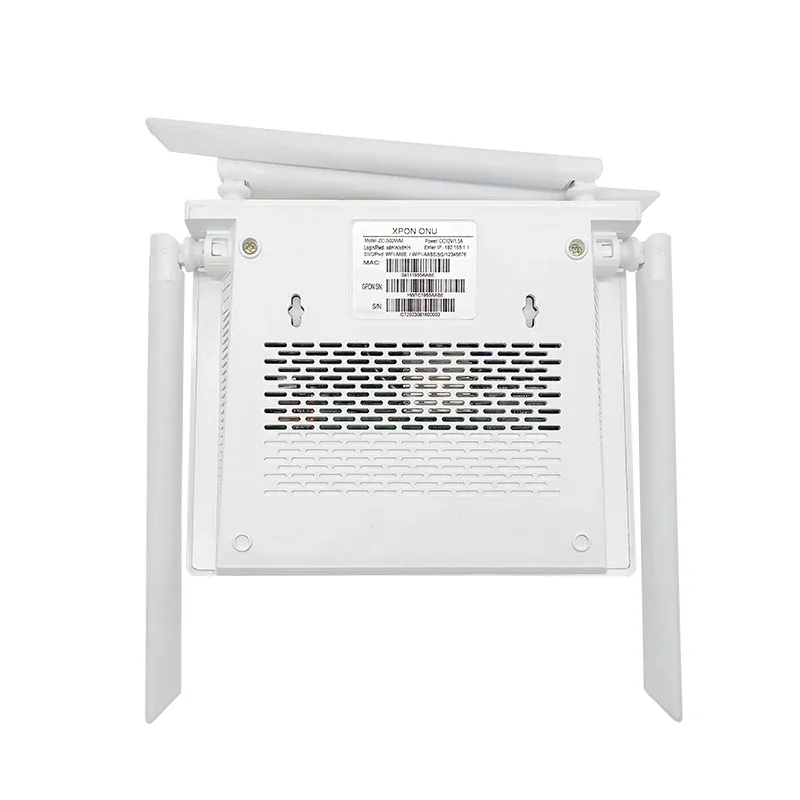 Ftth Optical Network Terminal Router ZC-500GWT XPON ONT 4GE+AC1200 WIFI 5+CATV+WDM+AGC NEW Dual Band ONU+Mesh Realtek RTL9607C-boxintelecom