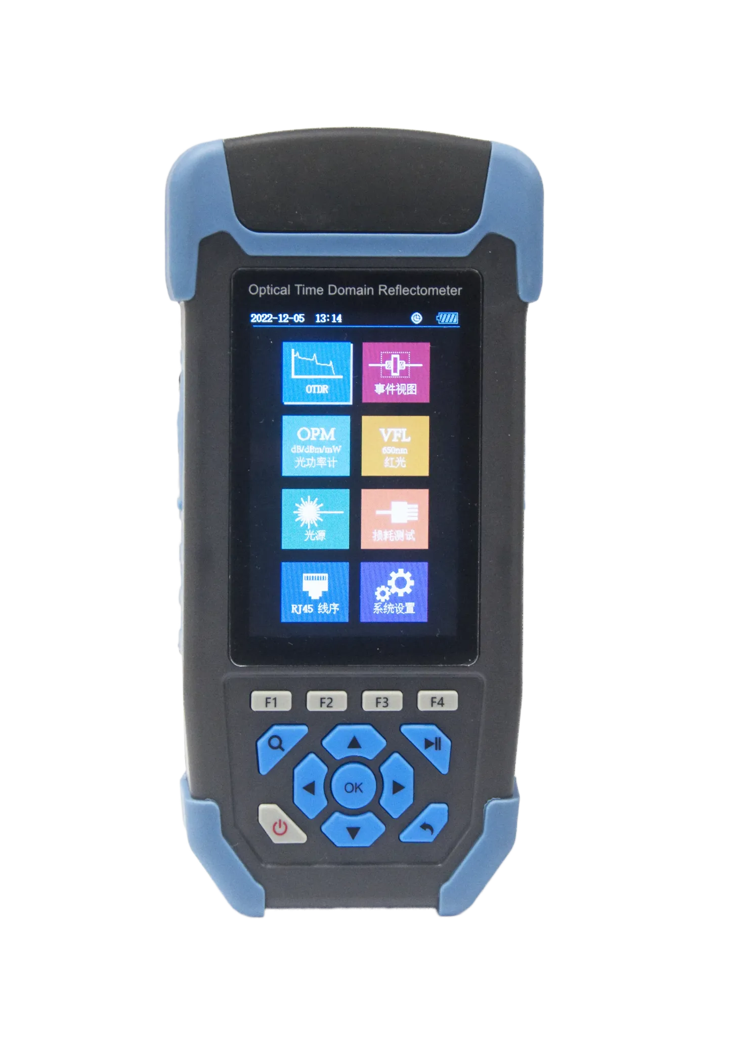 JW3302SJ Optical Fiber Tester 1310nm/1550nm 1610/1625nm Mini deviser otdr With VFL OPM RJ45 Event Map Light source-boxintelecom