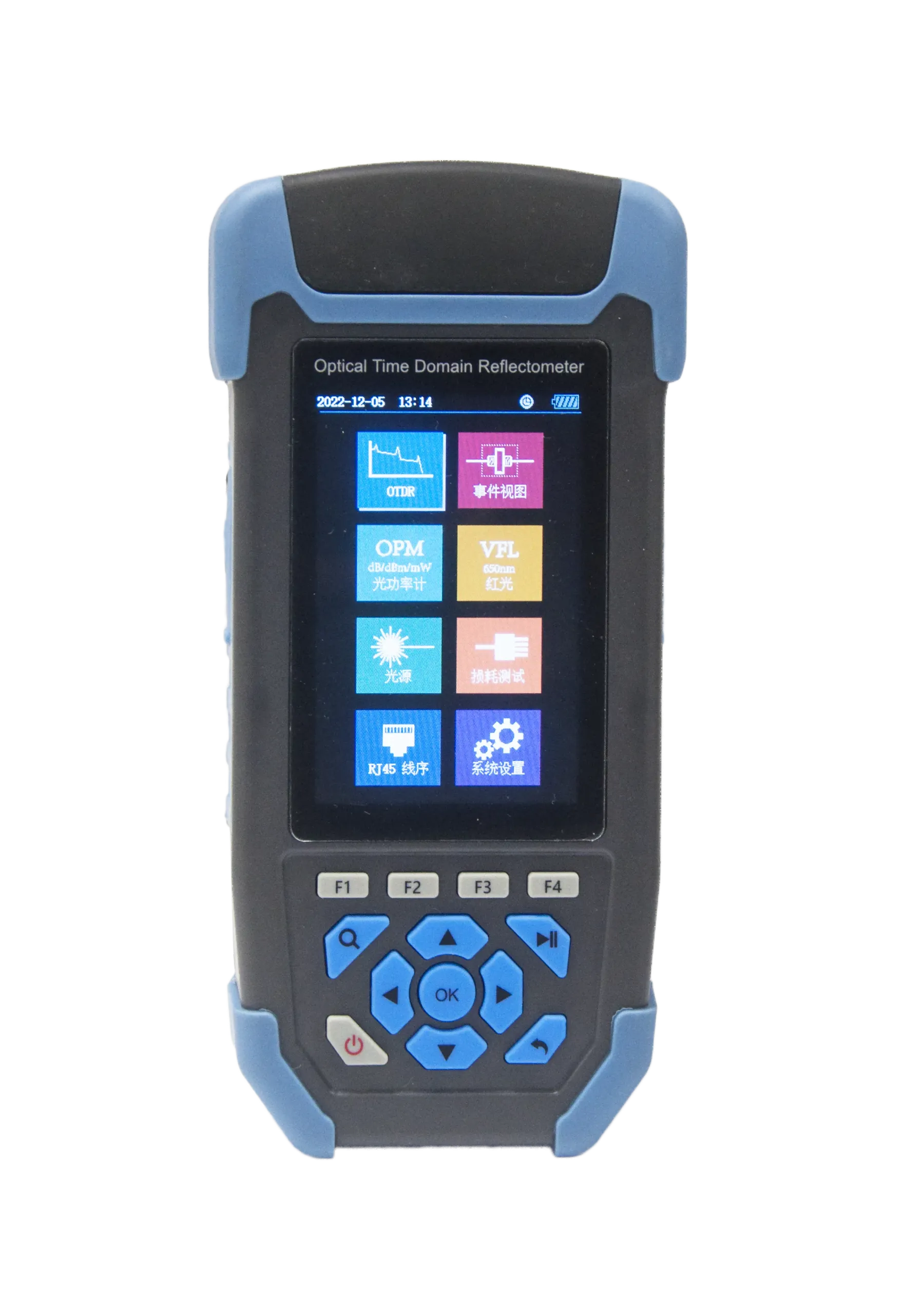 JW3302SJ Optical Fiber Tester 1310nm/1550nm 1610/1625nm Mini deviser otdr With VFL OPM RJ45 Event Map Light source-boxintelecom