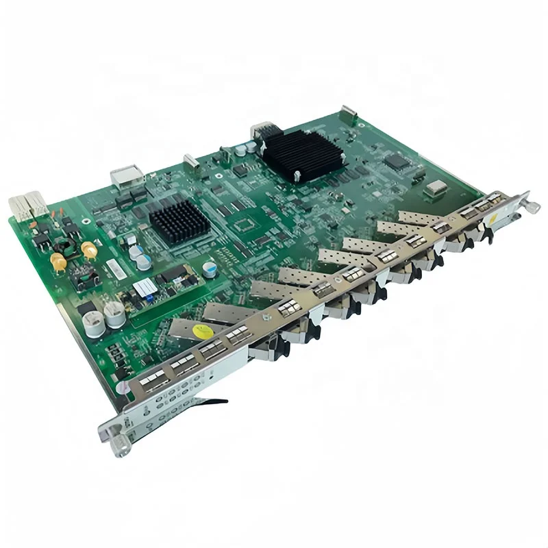GTGO OLT 8 Port 10G/1G GPON GEPON Single-mode 2.488G Card B+ C+ C++ SFP Module FTTH C320 C300 C620 C610 Service Board-boxintelecom