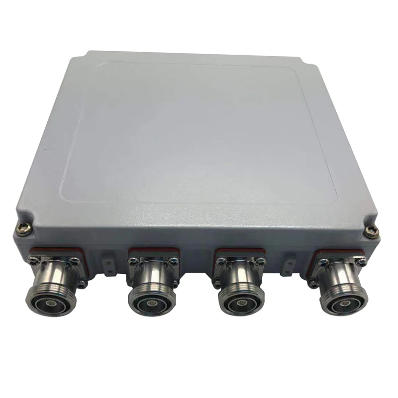 Cross band coupler Low PIM Quadplexers Four Band Combiner790-960/1710-1880/1920-2170/2490-2690MHz