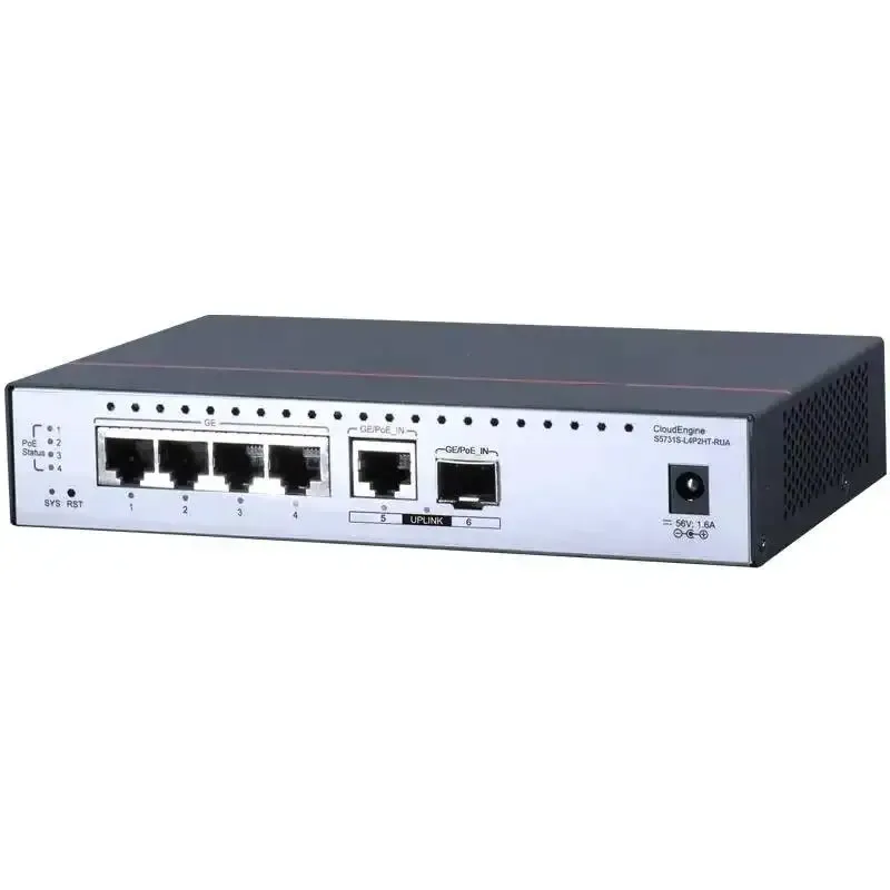 S5735-L48P4X-A1 98011343 S5700 Series 48*10/100/1000base-T 4*10ge SFP+ Ports, Poe+ Network Switch-boxintelecom