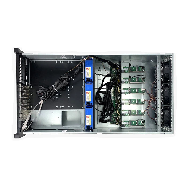 GPU 5U case Rackmount 8 Graphic 12*2.5inch or 3.5inch HDD ChatGPT AI Training Platform Chassis Gpu Server-boxintelecom