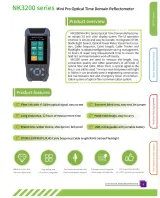 Optical Time-domain Reflectmeter Mini OTDR NK3200D Multi-Mode OPM VFL LS for Accurate Fibe