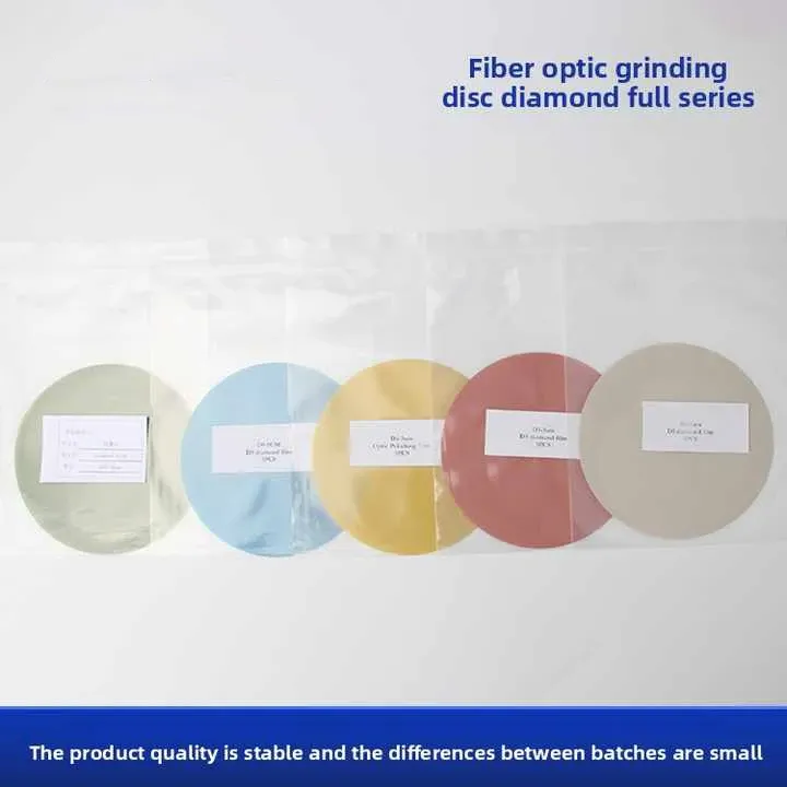 Manufacturer Supply Diamond Grinding Sandpaper Fiber Optic Grinding Disc Model D9-9um 1 Ye