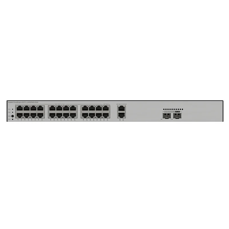 S5751-L24P2PN2X-RUA 98012530 24 port poe gigabit switch with 24*10/100/1000BASE-T 22*PoE+,