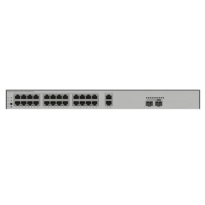 S5751-L24P2PN2X-RUA 98012530 24 port poe gigabit switch with 24*10/100/1000BASE-T 22*PoE+,