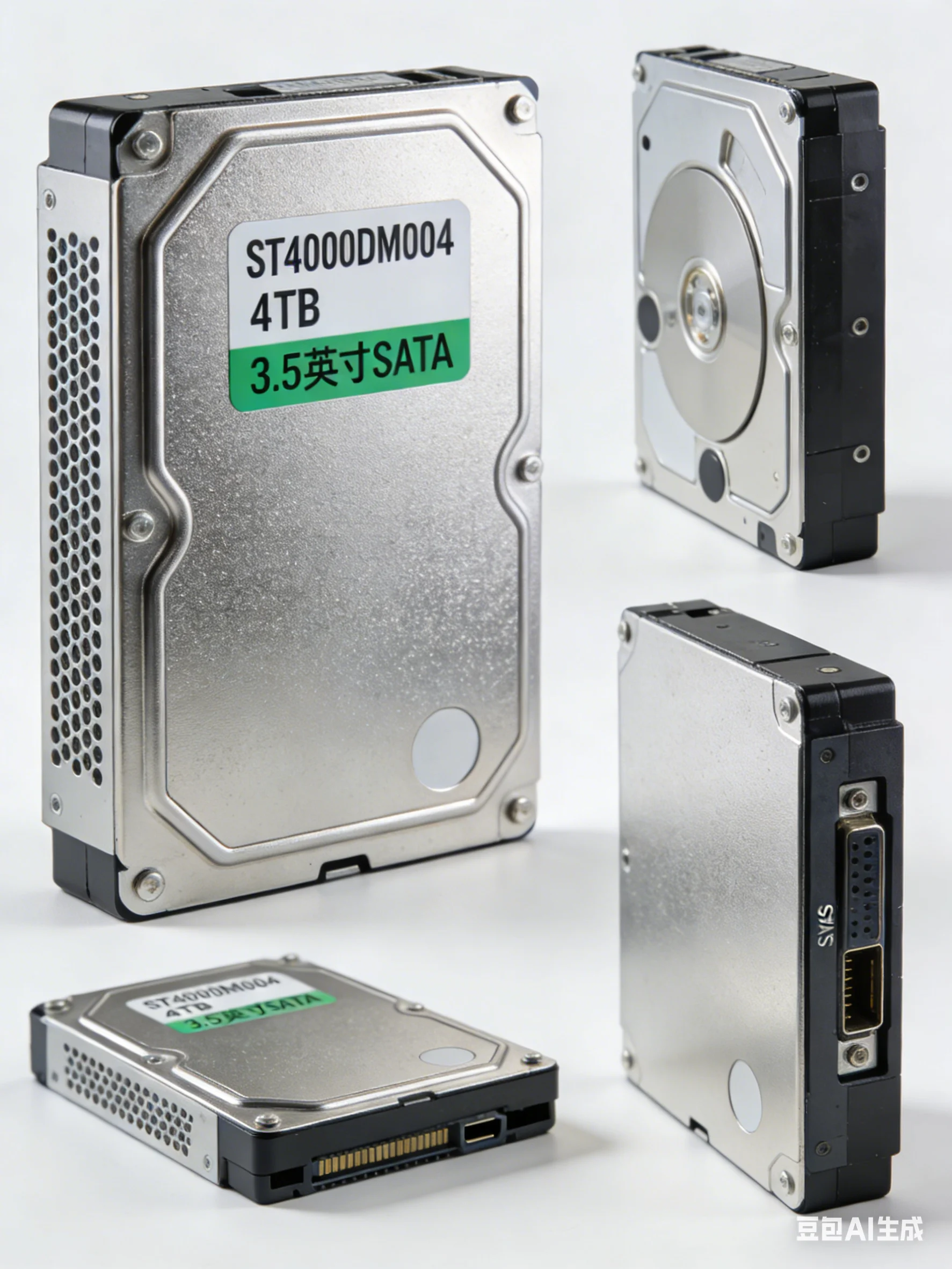 ST4000DM004 4TB 3.5 Inch SATA 6Gb/s HDD, 5400RPM, 256MB Cache, Desktop & Home Server Internal Hard Drive-boxintelecom