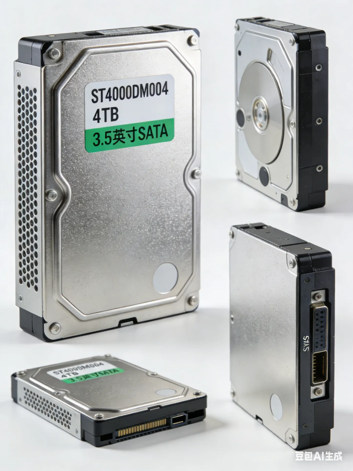 ST4000DM004 4TB 3.5 Inch SATA 6Gb/s HDD, 5400RPM, 256MB Cache, Desktop & Home Server Internal Hard Drive-boxintelecom