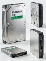 ST4000DM004 4TB 3.5 Inch SATA 6Gb/s HDD, 5400RPM, 256MB Cache, Desktop & Home Server Inter
