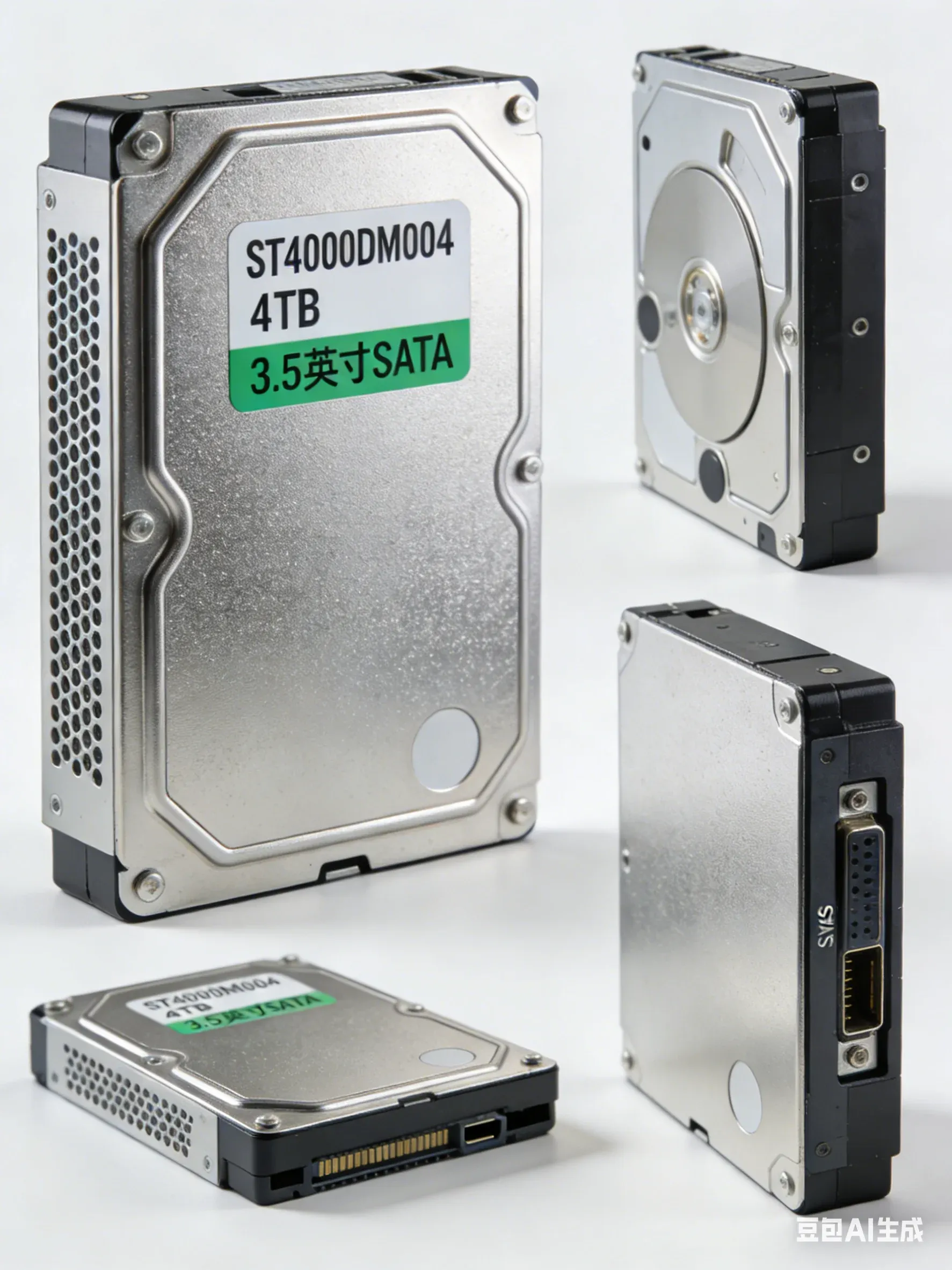 ST4000DM004 4TB 3.5 Inch SATA 6Gb/s HDD, 5400RPM, 256MB Cache, Desktop & Home Server Internal Hard Drive-boxintelecom