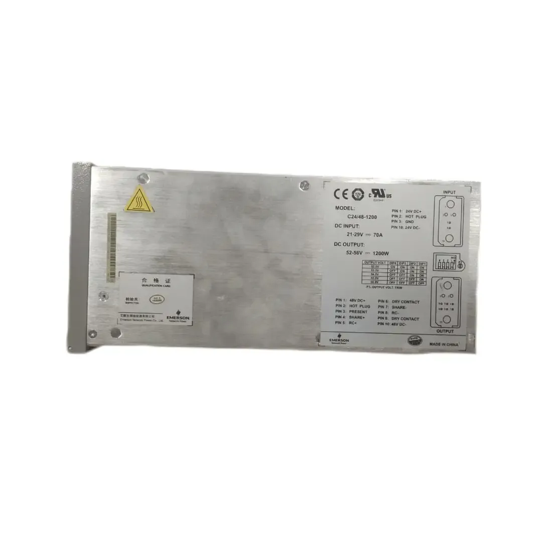 C24/48-1200 Communication Power Supply Rectifier Module for Emerson DC 24V to 48V Power 12
