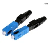 High Quality SC APC UPC Fiber Fast Connector 60mm Field Assembly Optical Used for Systems 