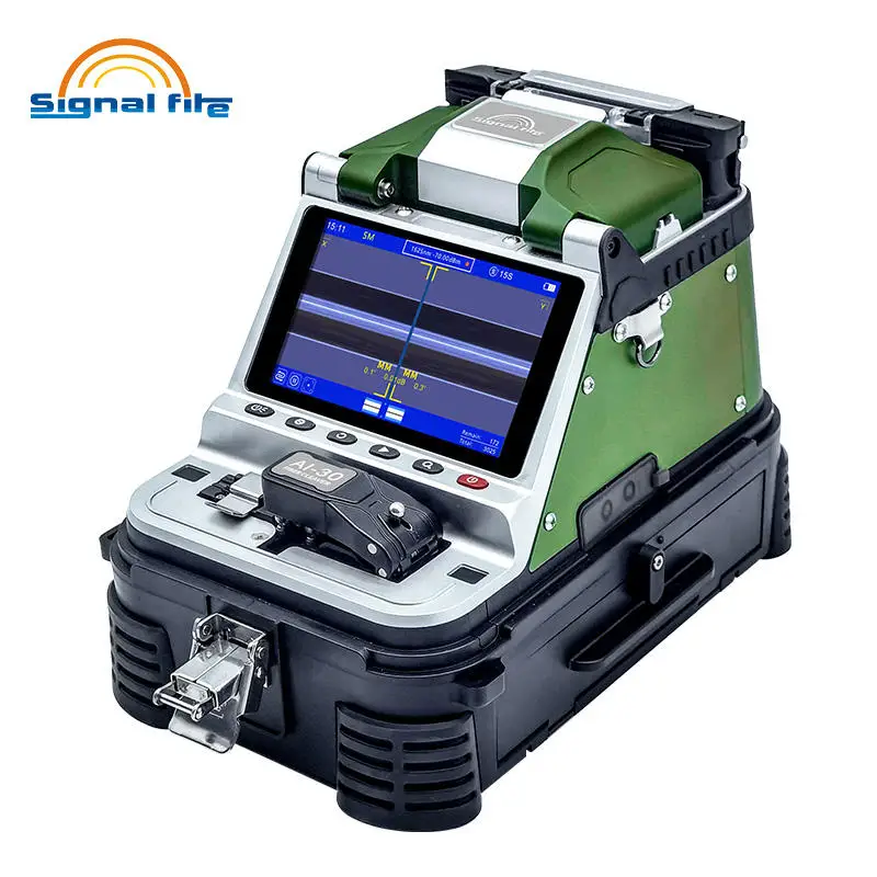 Fusion Splicer Machine AI-30 Fusion Machine FTTH Optical Fiber Optic Equipment Cable Patch Cord High Quality 6 Motors Network-boxintelecom