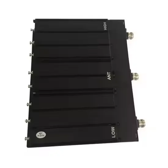 UHF Low 50W 400-470/350-380MHz Duplexer RF Combiner With 4.3-10 /N Female Connector