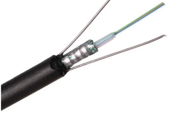 Fiber Optical Cable 1 / 2 / 4 / 6 / 8 / 12 / 16 / 24 Core Single Mode Outdoor Armoured GYX