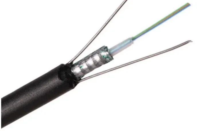 Fiber Optical Cable 1 / 2 / 4 / 6 / 8 / 12 / 16 / 24 Core Single Mode Outdoor Armoured GYX