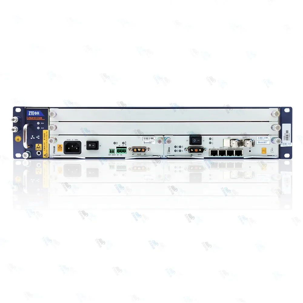 ftth zte mini gpon olt c320 with ac dc power-boxintelecom