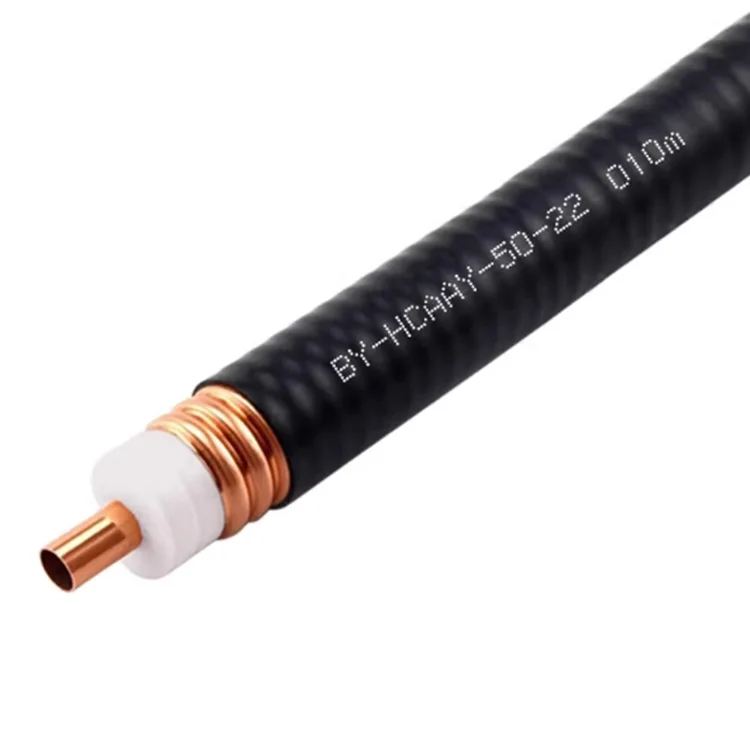 Corrugated Coaxial Cable Rf Feeder 7/8 Lcf Cable Popular Product 50ohm Telecommunication 1/2"
