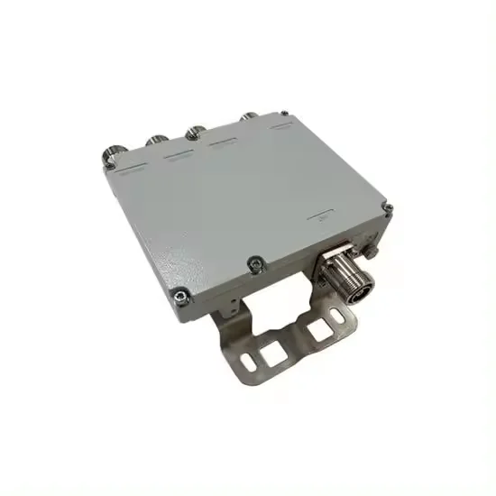 High Quality 698-960/1710-2170/2400-2700/3300-3800MHz Quadplexer RF Combiner Low PIM -155dBc for