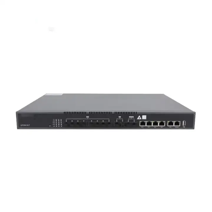 FTTH 8 Puertos 8 PON V Sol 8 Portas 8 Ports Fiber XPON GPON OLT gpon olt 8 ports-boxintelecom