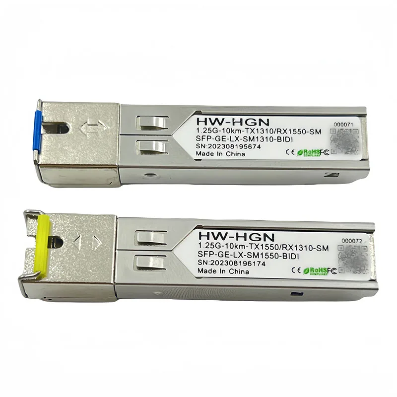 Factory Supply SFP-GE-LX-SM1310 1310nm 1550nm BIDI Dual Fiber Optic Optical Module 1.25G 10KM SFP Transceiver-boxintelecom