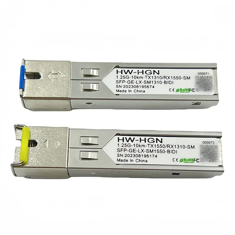 Factory Supply SFP-GE-LX-SM1310 1310nm 1550nm BIDI Dual Fiber Optic Optical Module 1.25G 10KM SFP Transceiver-boxintelecom