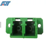 LC APC Duplex Fiber Optic Connector, Optic Adapter Assembly Type QingDao APT  High Quality