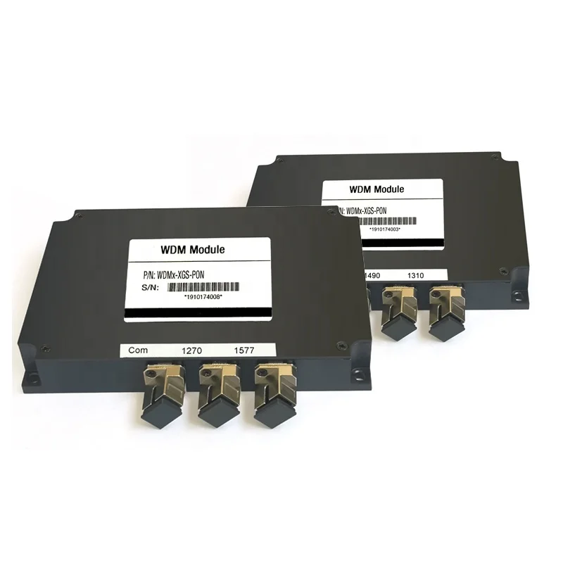 Fiber Optic Equipment Wavelength Division Multiplexer 3 Ports CEX WDM GPON+ XGS-PON Data Center FTTx Solutions-boxintelecom