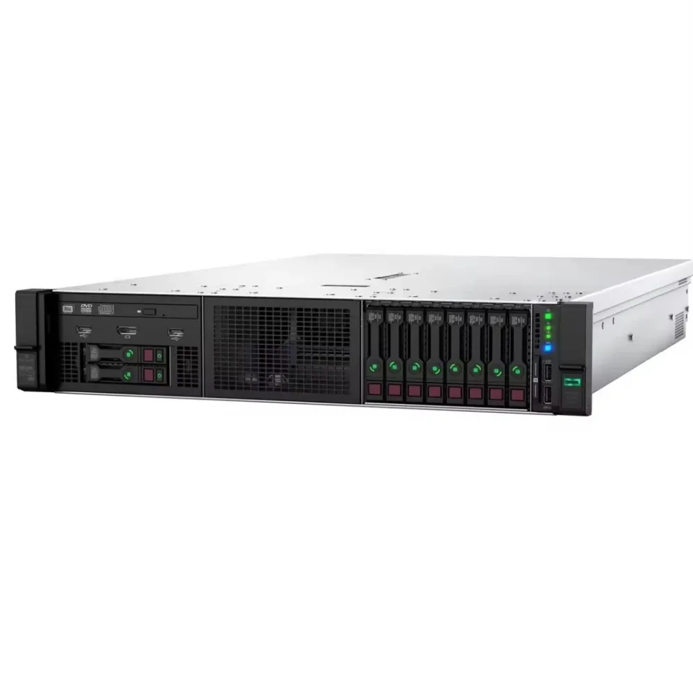 Hot Sale HPE ProLiant DL380 Gen10 with Intel Xeon 4200 CPU DDR4 32GB Used 2U Rack Server in Stock